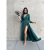 Šaty NOA smaragdové shine