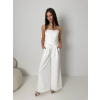 Široké kalhoty LUCIA bílé