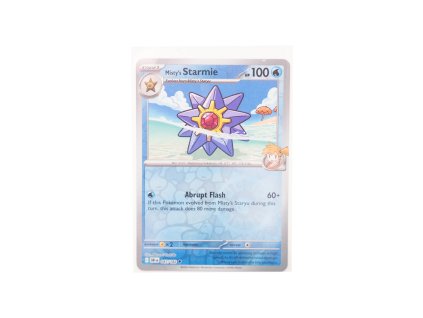 Misty's Starmie - Reverse Holo (047/182)