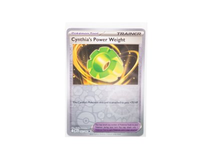 Cynthia's Power Weight - Reverse Holo (162/182)