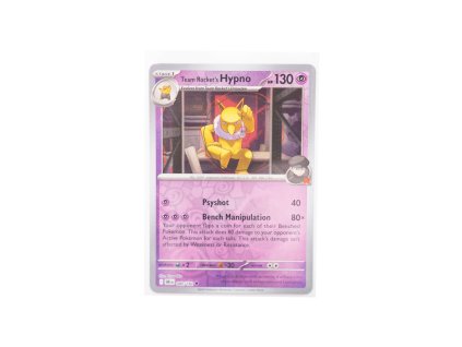 Team Rocket's Hypno - Reverse Holo (080/182)