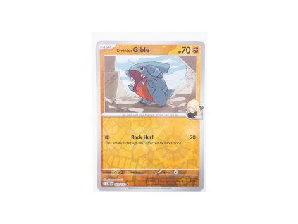 Cynthia's Gible - Reverse Holo (102/182)