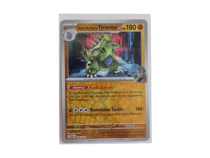 Team Rocket's Tyranitar - Reverse  Holo (096/182)