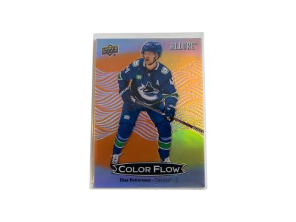 2024-2025 Allure Hockey Orange Yellow Elias Pettersson