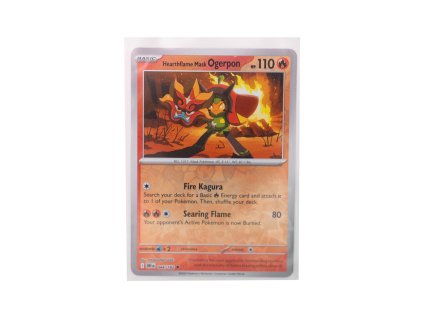 Hearthflame Mask Ogerpon - Reverse Holo (044/182)