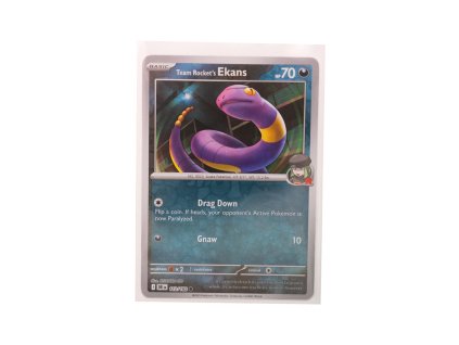 Team Rocket's Ekans - Reverse Holo (112/182)