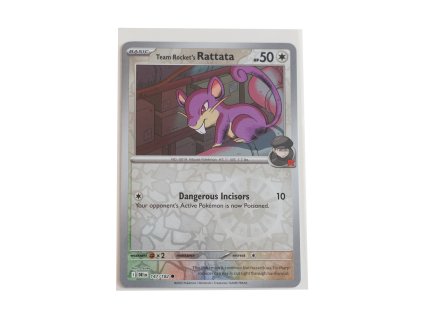 Team Rocket's Rattata - Reverse Holo (147/182)