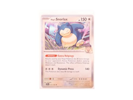 Hop's Snorlax - Holo (117/159)