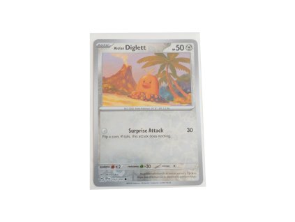 Alolan Diglett- Reverse Holo (122/191)