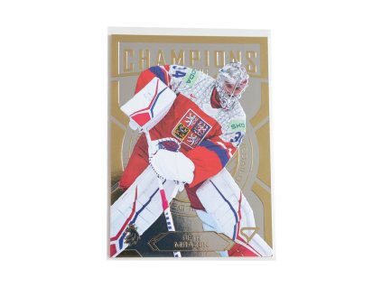 Hokejové Česko 2025 Champions Prague 2024 Petr Mrázek