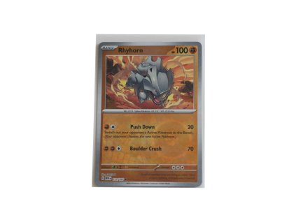 Rhyhorn - Reverse Holo (111/165)