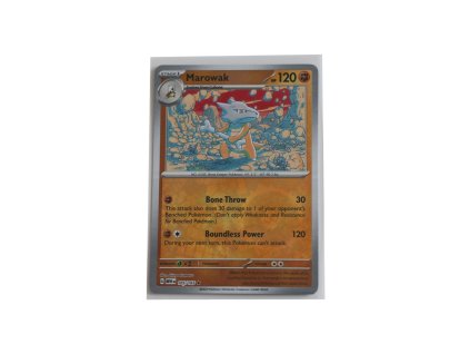Marowak - Reverse Holo (105/165)