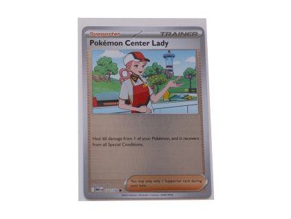 Pokémon Center Lady - Reverse Holo (123/132)