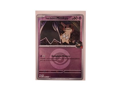 Team Rocket's Mimikyu Reverse Holo (097/217)