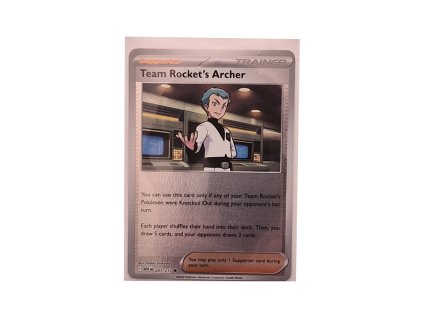 Team Rocket's Archer Supporter (201/217)