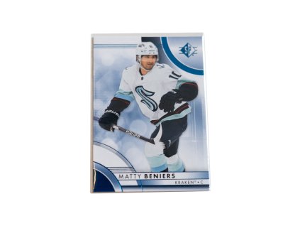 2023-2024 SP Hockey Blue Matty Beniers