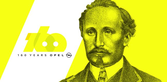 Právě před 160 lety založil Adam Opel svoji společnost !