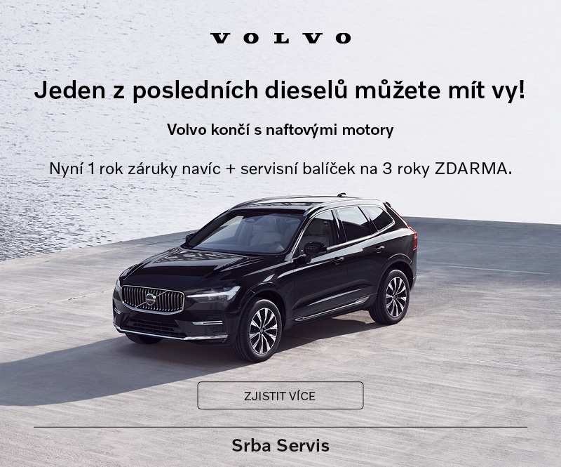 Volvo - jeden z posledních dieselů můžete mít vy. Volvo končí s naftovými motory.