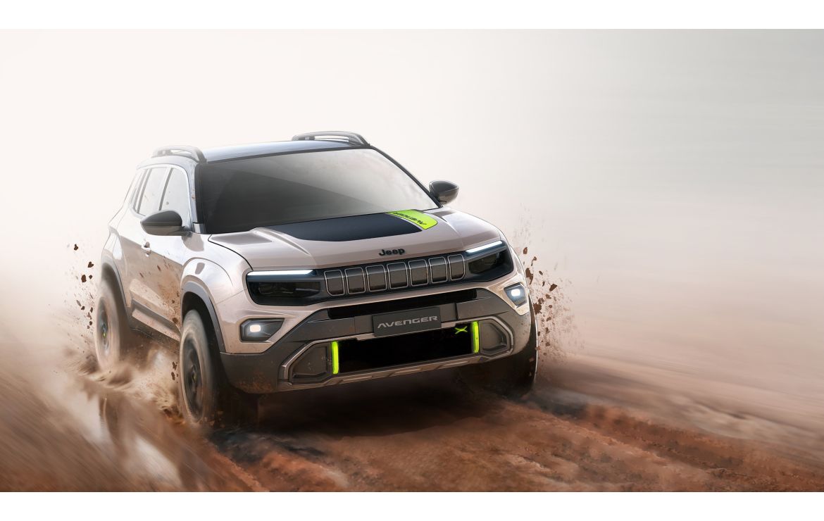 Více zábavy, více terénních schopností, více Avenger: představujeme nový Jeep® Avenger 4xe