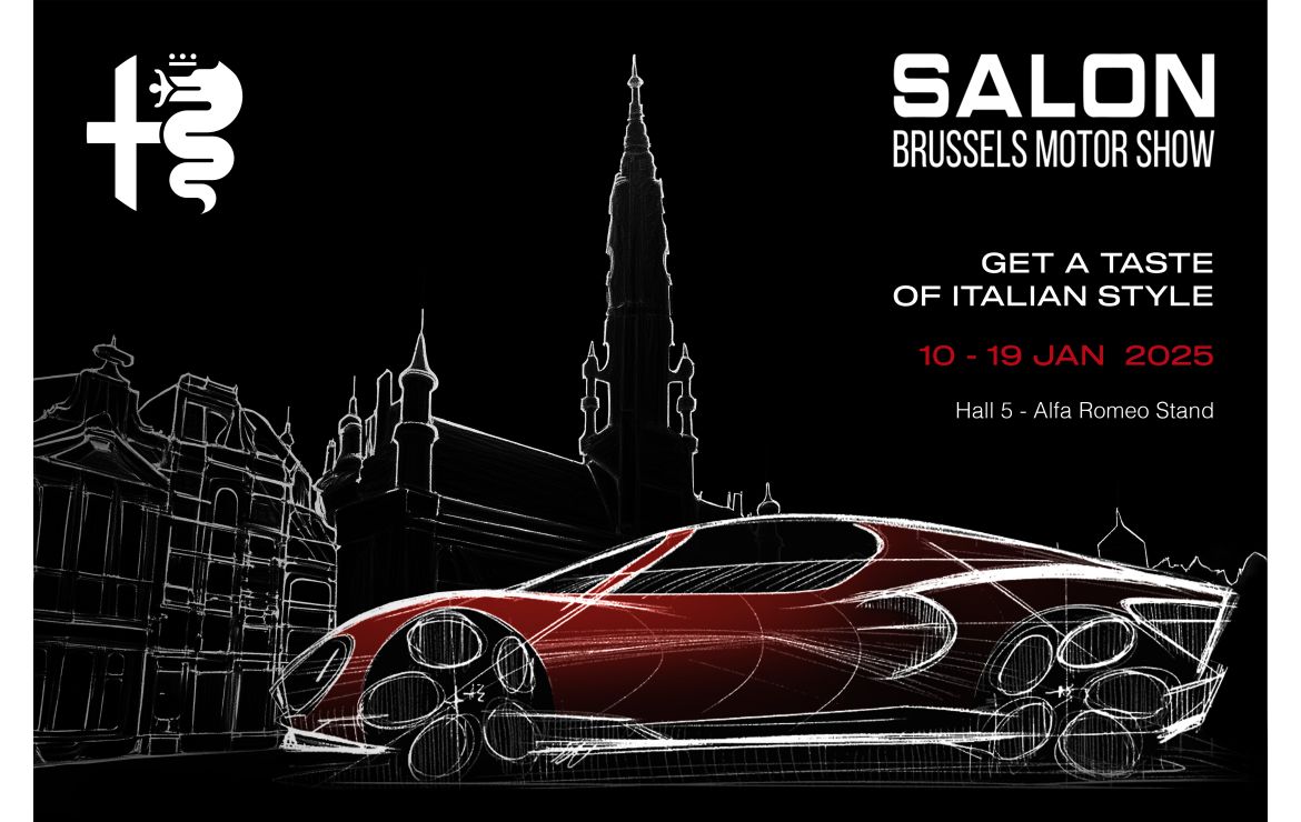 Alfa Romeo na autosalonu v Bruselu 2025