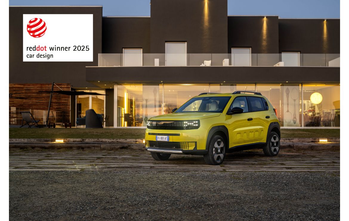 Fiat Grande Panda získal ocenění Red Dot Award 2025