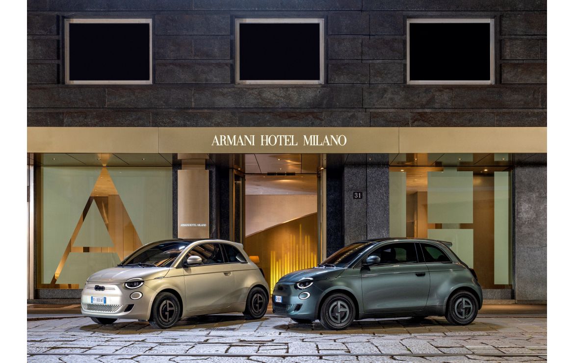 Fiat míří kupředu s elektrifikací a stylem: Fiat 500e Giorgio Armani Collector’s Edition