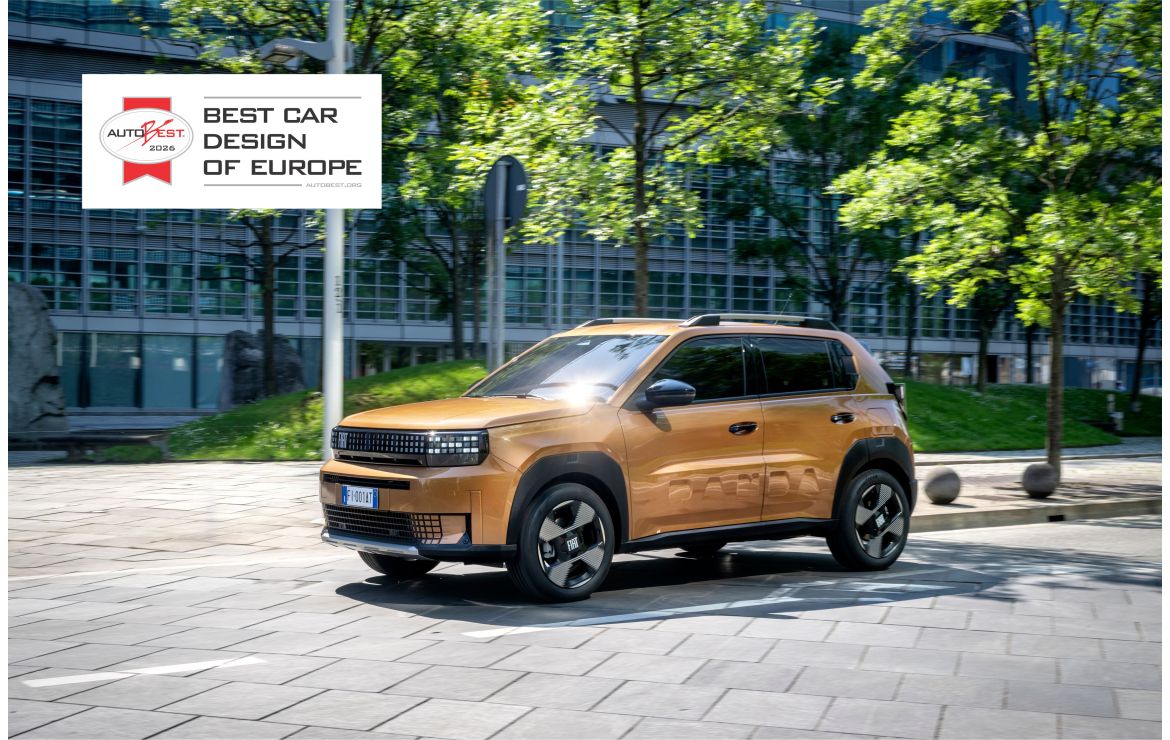 Fiat Grande Panda získal ocenění “AUTOBEST CONQUEST Award 2026” v kategorii DESIGN