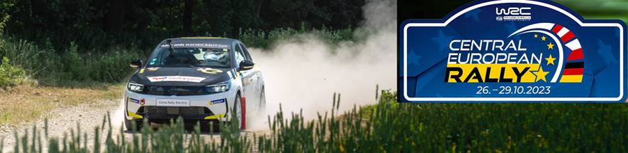 Opel představí svůj elektrický šampionát na Central European Rally. Start v Praze 26. 10. 2023. Máte zájem o VIP vstupy?