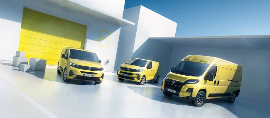 Opel představuje své užitkové modely Combo, Vivaro i Movano nové generace