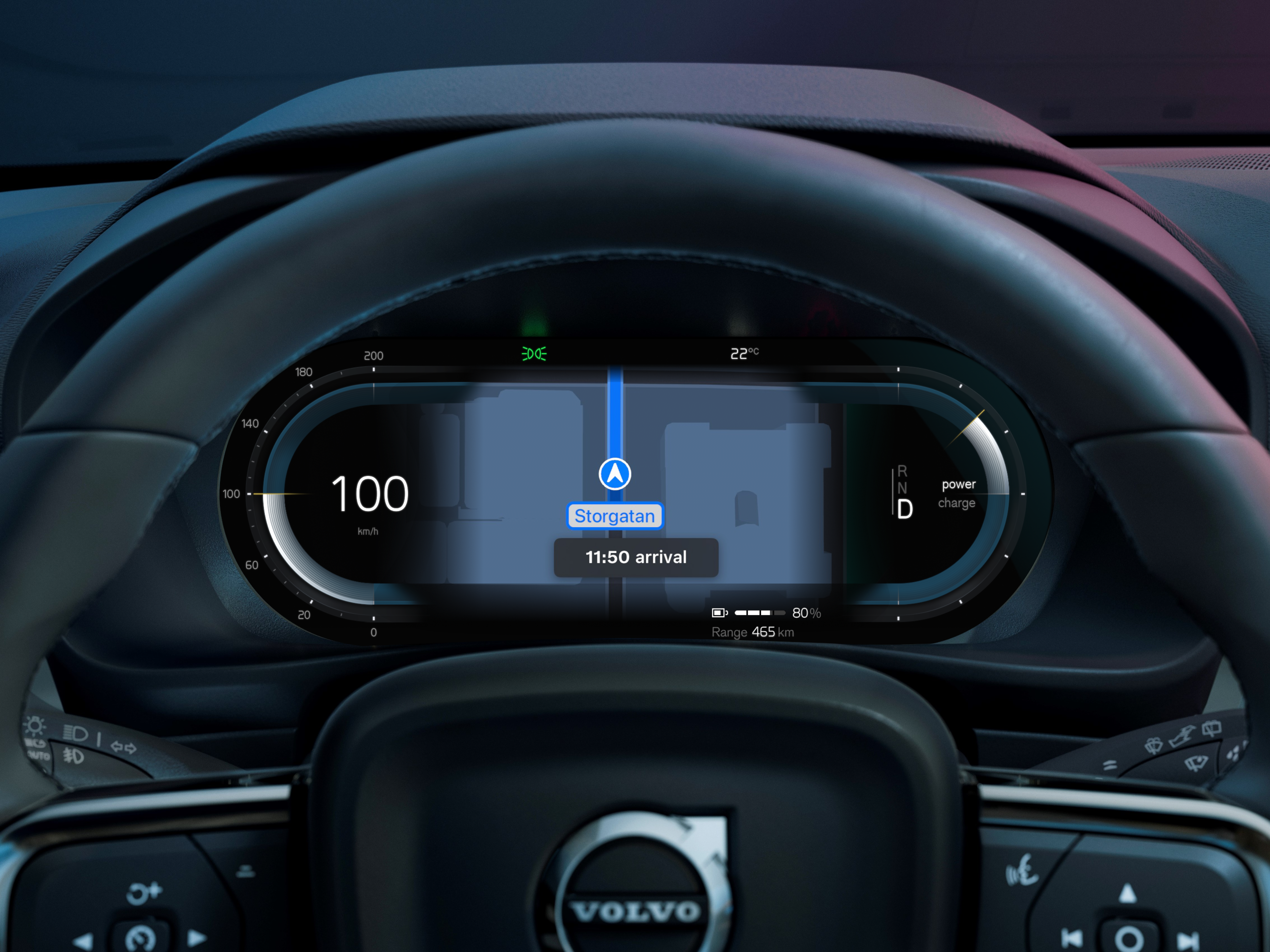 313122_Volvo_C40_Recharge_-_Navigation_on_driver_display_with_Apple_CarPlay