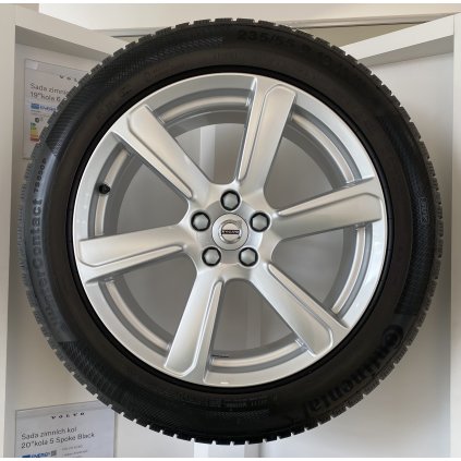 SADA ZIMNÍCH PNEU CONTINENTAL 235/55 R19 A DISKŮ Z LEHKÝCH SLITIN  POSLEDNÍ SADA