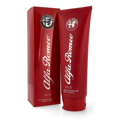 vyr 4263 alfa romeo red duschgel und shampoo fuer herren 400ml