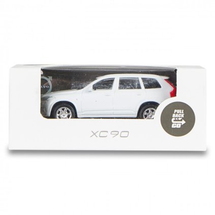 29684 model detsky xc90 bily 1 60 dozadu natahovaci bez otevirani dveri
