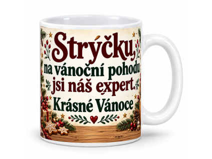 Vánoční hrnek pro strýčka – 300 ml