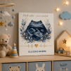 První ultrazvuk / Otisk srdce (s EKG křivkou)