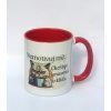 Hrneček "Nemotivuj mě"  červený, 300ml