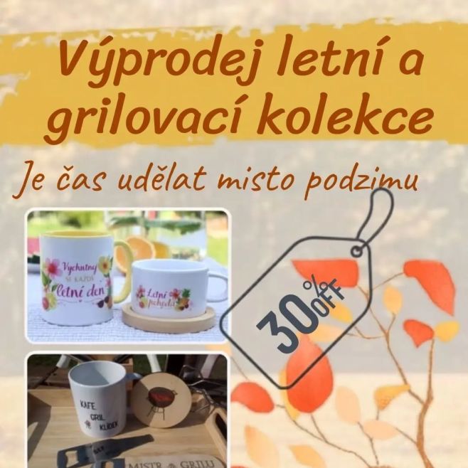 🌞 Výprodej letních kousků 🌞 Léto je ještě v plném proudu, ale já už pomalu chystám podzim 🍂🩷 Letní motivy pomalu střídají...