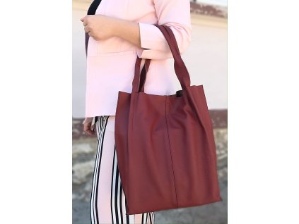 Shopper LAURA bordová