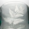 sklenicka-brousena-3dcl-namodrala-kapradina-detail