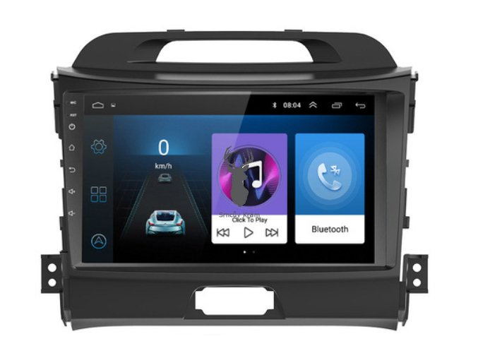 navigace Android 8.1 2 din car multimedia player car dvd for KIA sportage 2011 2