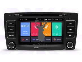 octavia II autorádio srncuvkram 2din android carplay