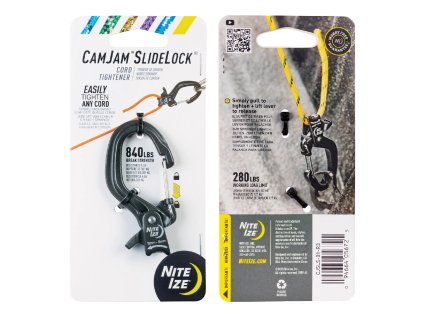 Upínací karabina Nite Ize CamJam™ SlideLock® Rope Tightener (9)