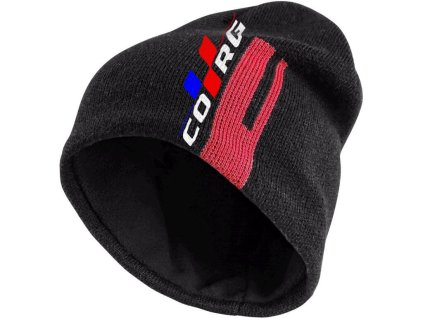 Čepice 2 Černočervená