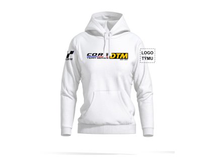 Mikina bílá předek CORG