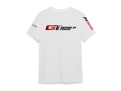 Tričko bílé GT World Tour