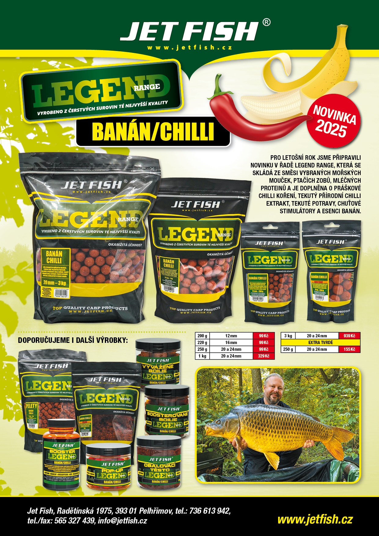 Novinka 2025 banán chilli