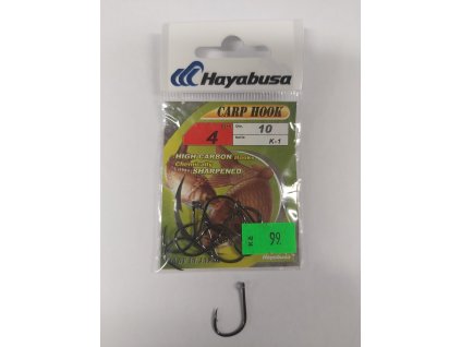 HAYABUSA háčky, carbon, vel.4, K-1
