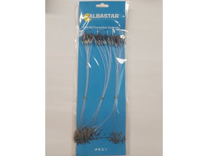 ALBASTAR- Fluocarbon návazec 25cm/ 15kg