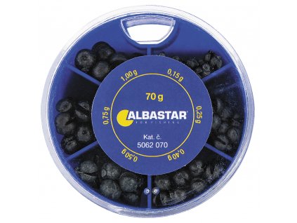 ALBASTAR - sada broků, jemné od 0,15g-1,0g