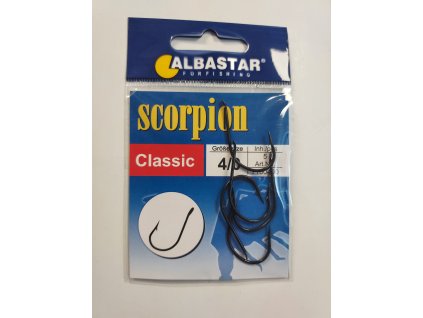 Albastar - háčky Scorpion Classic vel. 4/0, 5ks